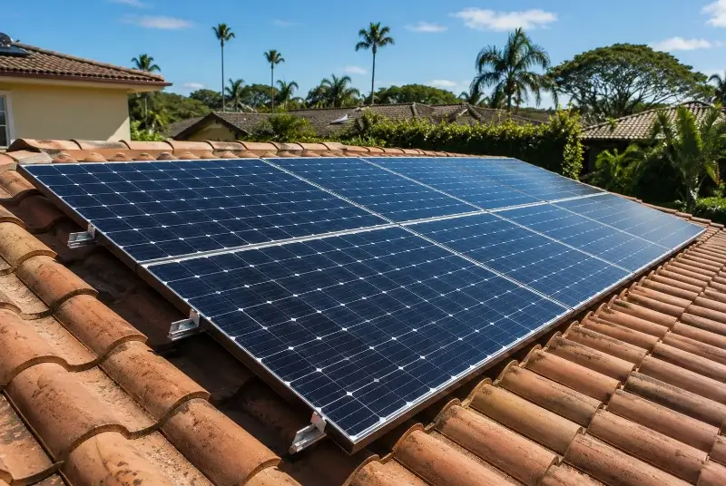 Installation de panneaux solaires à Saint-Bonnet-de-Mure