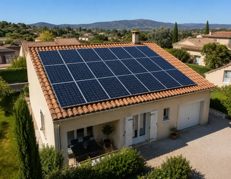 Prime à l'autoconsommation panneaux solaires Saint-Bonnet-de-Mure — aide financière de l'État